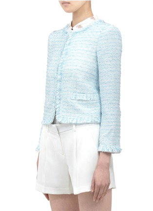 Front View - Click To Enlarge - ALICE & OLIVIA - Kidman tweed jacket