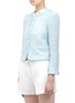 Front View - Click To Enlarge - ALICE & OLIVIA - Kidman tweed jacket