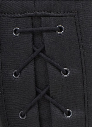 Detail View - Click To Enlarge - RAG & BONE - Devi lace-up skinny jeans