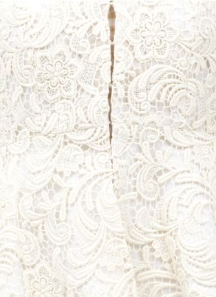 Detail View - Click To Enlarge - ALICE & OLIVIA - Polly lace peplum jacket