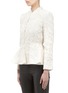 Front View - Click To Enlarge - ALICE & OLIVIA - Polly lace peplum jacket