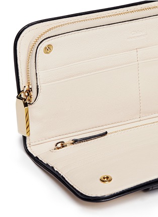 Detail View - Click To Enlarge - CHLOÉ - Alice long leather wallet
