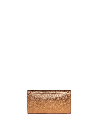 Back View - Click To Enlarge - CHLOÉ - 'Bobbie' leather clutch