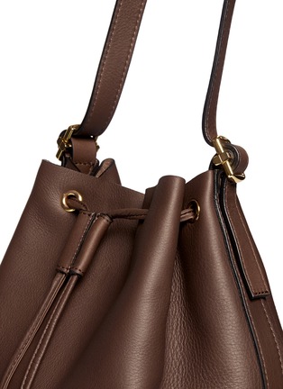 Detail View - Click To Enlarge - MARNI - Two-in-one leather backpack