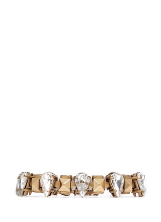 Main View - Click To Enlarge - J.CREW - Pyramid-studded crystal bracelet