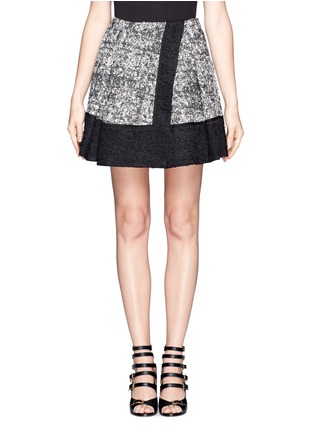 Main View - Click To Enlarge - PROENZA SCHOULER - Tweed fold skirt