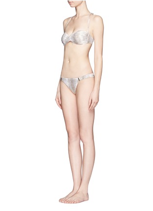 Figure View - Click To Enlarge -  - Martinique ring detail bikini bottom