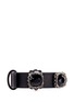 Figure View - Click To Enlarge - ALEXANDER MCQUEEN - Celtic jewelled nappa leather bracelet