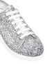 Detail View - Click To Enlarge - ALEXANDER MCQUEEN - Coarse glitter sneakers