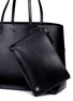 Detail View - Click To Enlarge - TORY BURCH - 'Block-T' patchwork leather tote