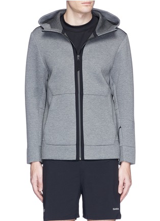 Main View - Click To Enlarge - ISAORA - Neoprene zip hoodie