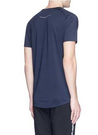 Back View - Click To Enlarge - ISAORA - Stretch jersey bonded T-shirt