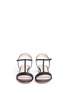 Front View - Click To Enlarge - NICHOLAS KIRKWOOD - 'Casati Pearl' leather T-strap sandals