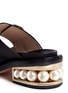 Detail View - Click To Enlarge - NICHOLAS KIRKWOOD - 'Casati Pearl' double band leather sandals