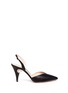 Main View - Click To Enlarge - NICHOLAS KIRKWOOD - 'Penelope' faux pearl heel slingback leather pumps