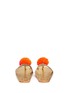 Back View - Click To Enlarge - FIGUE - 'Leo' pompom braided leather thong sandals