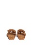 Back View - Click To Enlarge - FIGUE - 'Scaramouche' tassel braided leather thong sandals