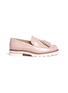 Main View - Click To Enlarge - STUART WEITZMAN - Manila' tassel leather penny loafers
