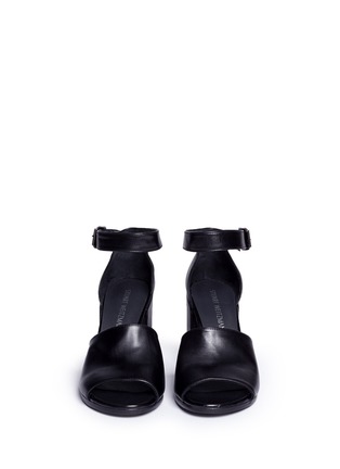 Front View - Click To Enlarge - STUART WEITZMAN - 'Soho Gal' calfskin leather sandals