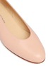 Detail View - Click To Enlarge - STUART WEITZMAN - 'Chic Flat' nappa leather ballerinas