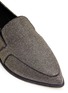 Detail View - Click To Enlarge - STUART WEITZMAN - 'Pipe Lopez' glitter woven loafers