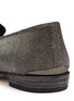 Detail View - Click To Enlarge - STUART WEITZMAN - 'Pipe Lopez' glitter woven loafers