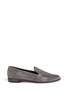 Main View - Click To Enlarge - STUART WEITZMAN - 'Pipe Lopez' glitter woven loafers