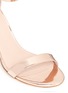 Detail View - Click To Enlarge - STUART WEITZMAN - 'Nearly Nude' mirror leather sandals