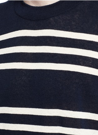 Detail View - Click To Enlarge - ACNE STUDIOS - 'Kusaja' stripe sweater