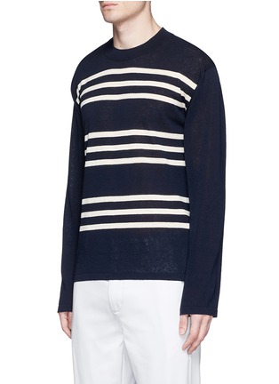 Front View - Click To Enlarge - ACNE STUDIOS - 'Kusaja' stripe sweater