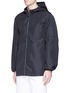 Front View - Click To Enlarge - ACNE STUDIOS - 'Motion' hooded jacket