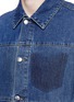 Detail View - Click To Enlarge - MC Q - Patchwork denim shirt jacket