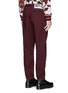 Back View - Click To Enlarge - MC Q - Elastic cuff cotton track pants