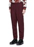 Front View - Click To Enlarge - MC Q - Elastic cuff cotton track pants