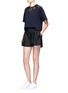 Figure View - Click To Enlarge - 3.1 PHILLIP LIM - Elastic back bloomer shorts