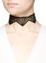 Figure View - Click To Enlarge - JOOMI LIM - Unexpected Fusion' webbed mesh lace choker