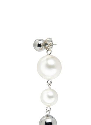 Detail View - Click To Enlarge - JOOMI LIM - 'Love At First Sight' Swarovski pearl drop earrings