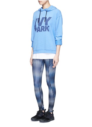 Figure View - Click To Enlarge - TOPSHOP - Logo print French terry hoodie
