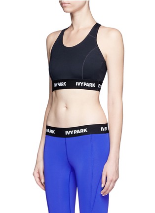 Front View - Click To Enlarge - IVY PARK - Medium support racerback performance sports bra