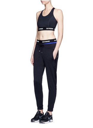 Figure View - Click To Enlarge - IVY PARK - Medium support racerback performance sports bra