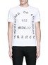 Main View - Click To Enlarge - MONCLER - 'Maglia' typography print cotton T-shirt