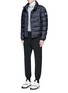 Figure View - Click To Enlarge - MONCLER - 'Boris' quilted down jacket