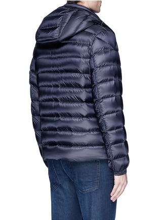 Back View - Click To Enlarge - MONCLER - 'Valence' detachable hood puffer down jacket