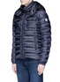 Front View - Click To Enlarge - MONCLER - 'Valence' detachable hood puffer down jacket