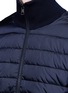 Detail View - Click To Enlarge - MONCLER - 'Maglione Tricot' down front zip cardigan