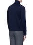 Back View - Click To Enlarge - MONCLER - 'Maglione Tricot' down front zip cardigan