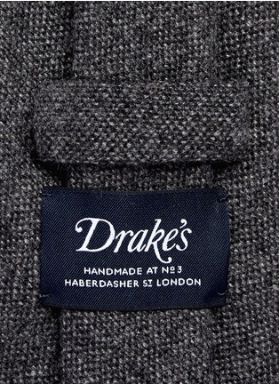 Detail View - Click To Enlarge - DRAKE'S - Cashmere tie