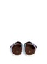 Back View - Click To Enlarge - MSGM - Beaded suede slide sandals