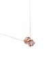 Figure View - Click To Enlarge - BAO BAO WAN - Monkey' diamond 18k rose gold necklace