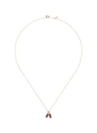 Main View - Click To Enlarge - BAO BAO WAN - And the little ones...' Fire Cracker ruby 18k yellow gold pendant necklace
